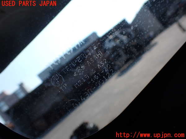 2UPJ-9231101380]セリカ GT-FOUR(ST205)右クォーターガラス 中古(43R-00122 M213)_2