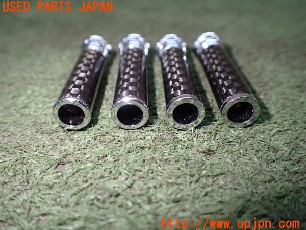 3UPJ=9231110001]BMW 420i グランクーペ Mスポーツ(4A20 F36)前期 社外 ドアロックピン キャップ カーボン調 ロゴ入り 中古_2