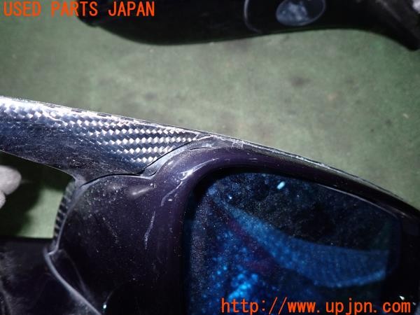 3UPJ=9231110036]BMW 420i グランクーペ Mスポーツ(4A20 F36)前期 純正 ドアミラー 社外カーボンカバー・ウインカーミラー付き 中古_4