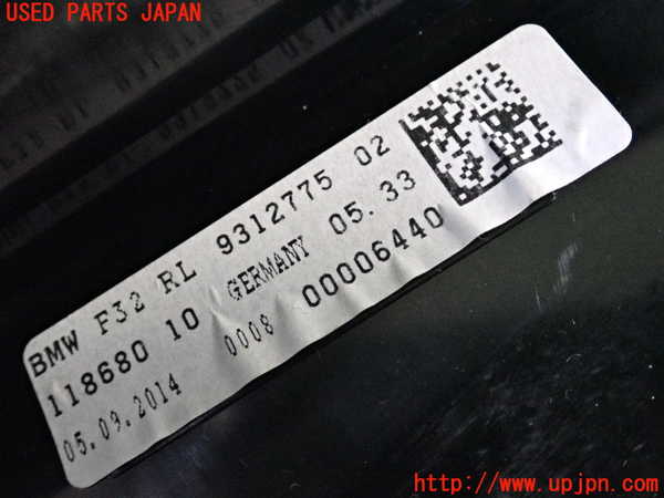 2UPJ-9231116239]BMW 420i グランクーペ(4A20)メーター・その他 中古 F36_3