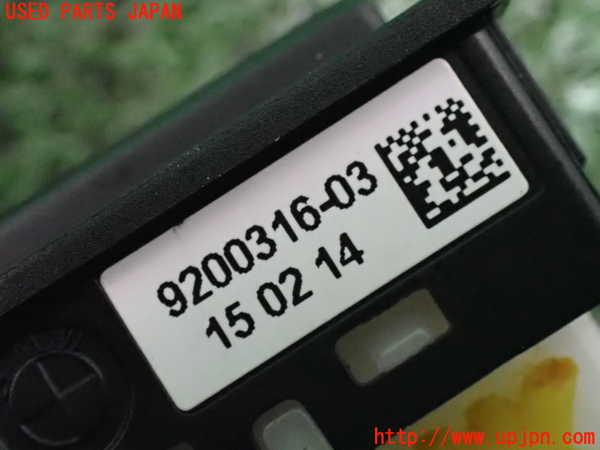2UPJ-9231116307]BMW 420i グランクーペ(4A20)スイッチ2 (トランクオープナー) 中古 F36_3