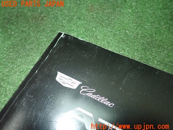 3UPJ=9231130802]キャデラック ATS(A1SL)取扱説明書 取説 車両マニュアル 中古_3