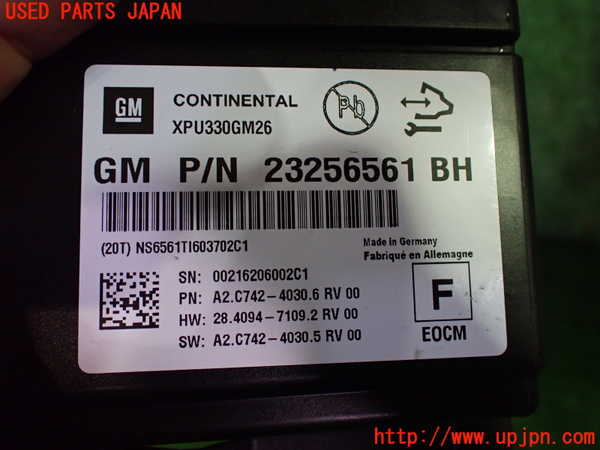 2UPJ-9231136157]キャデラック・ATS(A1SL)コンピューター12 中古_3