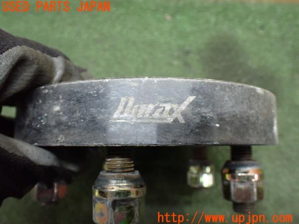 3UPJ=9231140971]アルテッツァ RS200(SXE10)前期 Durax デュラックス ワイドトレッドスペーサー ワイトレ 25mm PCD114.3 5穴 M12×P1.5 中古_5