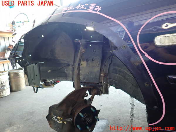 2UPJ-9231141082]アルテッツァ(SXE10)左前フェンダー (ジャンク品) 中古_2