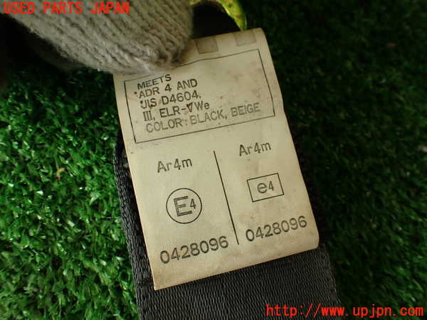 2UPJ-9231147185]アルテッツァ(SXE10)左2列目シートベルト 中古_4