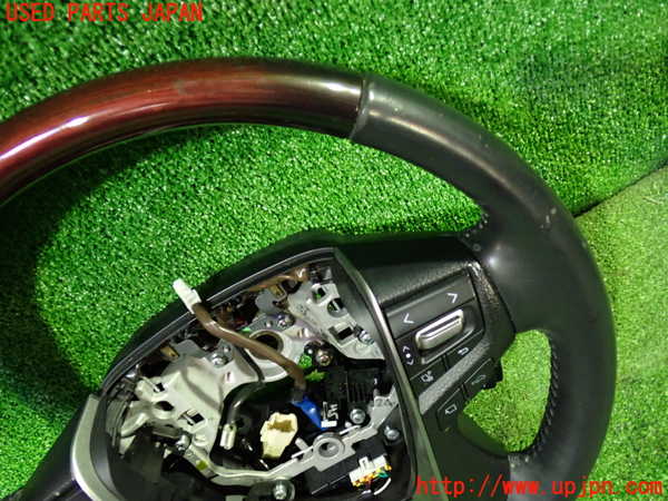1UPJ-9231157855]ヴェルファイアハイブリッド(AYH30W)ステアリングホイール 中古_2