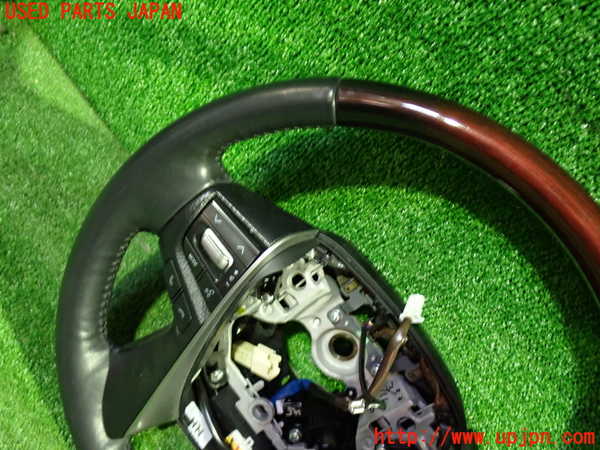 1UPJ-9231157855]ヴェルファイアハイブリッド(AYH30W)ステアリングホイール 中古_3