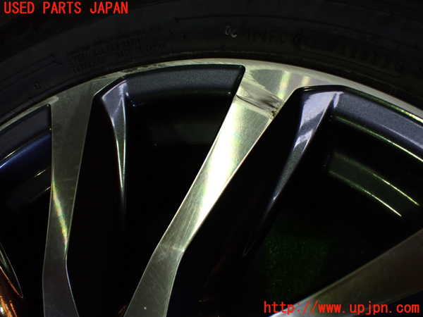 1UPJ-9231159037]ヴェルファイアハイブリッド(AYH30W)タイヤ　ホイール　1本② 225/60R17 中古_2