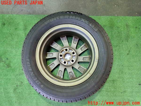 1UPJ-9231159037]ヴェルファイアハイブリッド(AYH30W)タイヤ　ホイール　1本② 225/60R17 中古_4