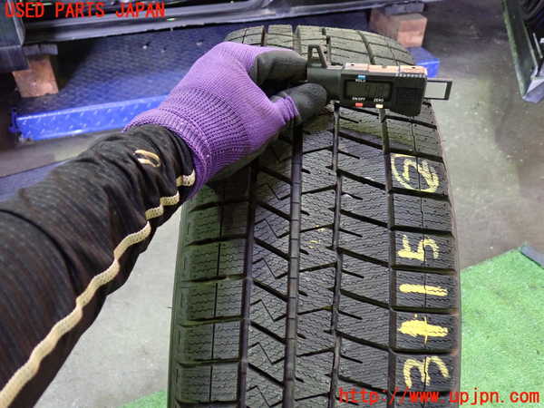1UPJ-9231159037]ヴェルファイアハイブリッド(AYH30W)タイヤ　ホイール　1本② 225/60R17 中古_5