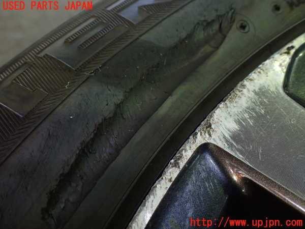 1UPJ-9231159038]ヴェルファイアハイブリッド(AYH30W)タイヤ　ホイール　1本③ 225/60R17 中古_2