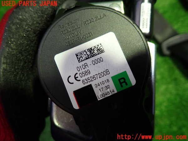 1UPJ-9231167045]BMW X2(YK20 F39)運転席シートベルト 中古_2