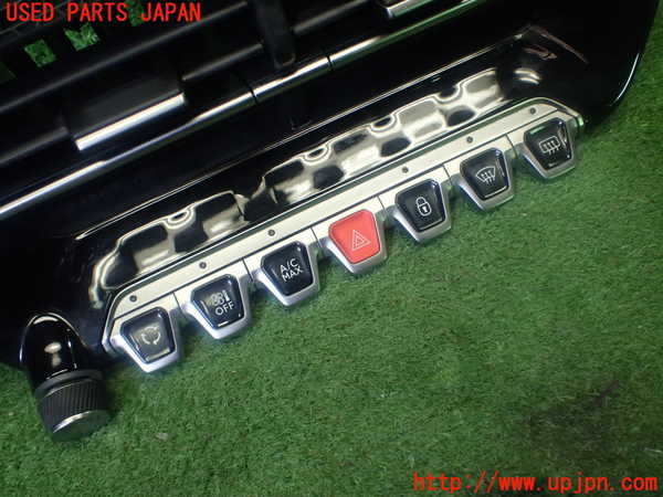 1UPJ-9231176066]プジョー・208(P21HN05)エアコンスイッチ1 ジャンク部品取り_2
