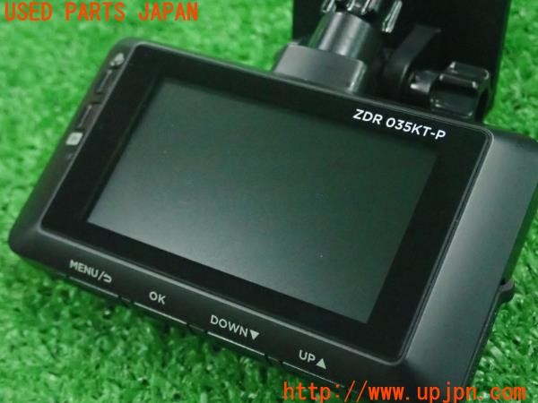 3UPJ=9231180579]ルノー キャプチャー(HJBH5H)COMTEC コムテック ZDR035KT-P ドライブレコーダー ドラレコ 前後2カメラ 中古_4