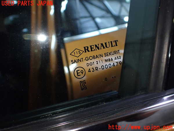 1UPJ-9231181260]ルノー・キャプチャー(HJBH5H)左前ドア ジャンク SAINT-GOBAIN SEKURIT M86 43R-000479_5