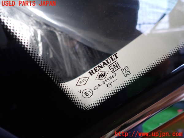 1UPJ-9231181382]ルノー・キャプチャー(HJBH5H)左クォーターガラス 中古 FY FUYAO 43R-011667_2