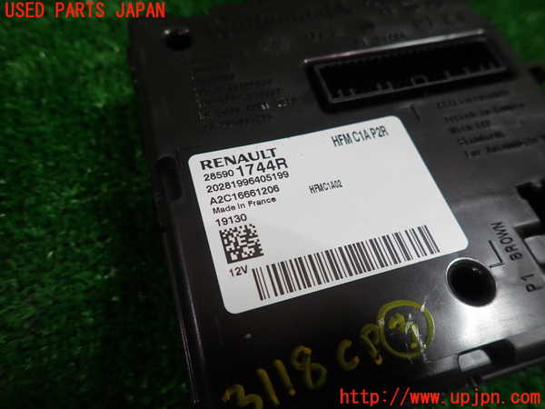 1UPJ-9231186148]ルノー・キャプチャー(HJBH5H)コンピューター3 中古 285901744R_3