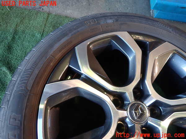 1UPJ-9231189042]ルノー・キャプチャー(HJBH5H)タイヤ　ホイール　1本② 215/55R18 中古_2