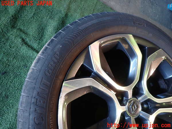 1UPJ-9231189043]ルノー・キャプチャー(HJBH5H)タイヤ　ホイール　1本③ 215/55R18 中古_2