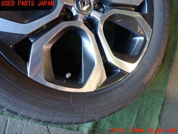 1UPJ-9231189043]ルノー・キャプチャー(HJBH5H)タイヤ　ホイール　1本③ 215/55R18 中古_3