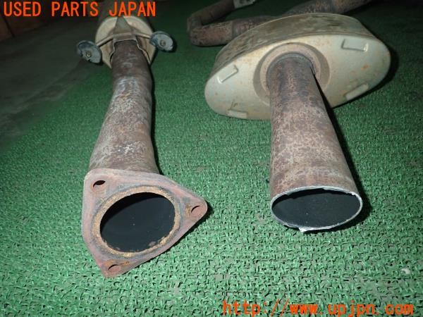 3UPJ=9231190152]レジェンド ハイブリッド(KC2)純正 リアマフラー カット済み 2分割 中古_4