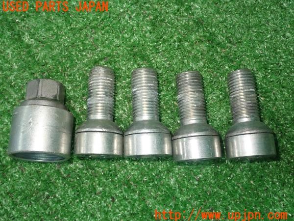 3UPJ=9231200968]VW ゴルフ ヴァリアント(CDDXDV)ホイールロックナット M14×P1.5 中古_2