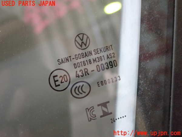 1UPJ-9231201260]VW ゴルフ ヴァリアント(CDDXDV)左前ドア 中古 SAINT-GOBAIN SEKURIT M391 43R-00390_4