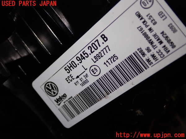 1UPJ-9231201536]VW ゴルフ ヴァリアント(CDDXDV)左テールランプ 中古_2