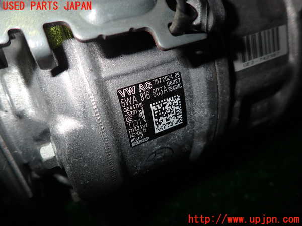 1UPJ-9231206025]VW ゴルフ ヴァリアント(CDDXDV)エアコンコンプレッサー 中古_2