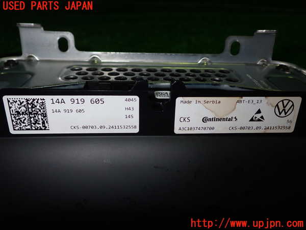 1UPJ-9231206629]VW ゴルフ ヴァリアント(CDDXDV)モニター 中古_2