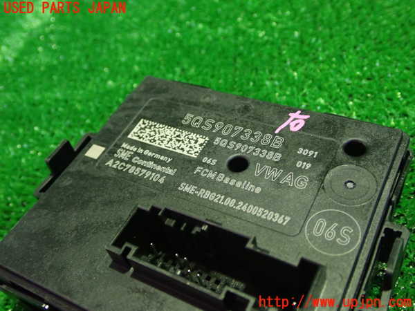 1UPJ-9231206146]VW ゴルフ ヴァリアント(CDDXDV)コンピューター1 中古 5QS907338B_2