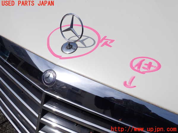 1UPJ-9231211060]ベンツ S ハイブリッド W221(221095)ボンネットフード 中古_2