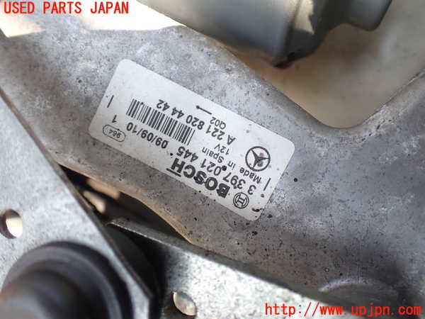1UPJ-9231216770]ベンツ S ハイブリッド W221(221095)フロントワイパーモーター 中古_3