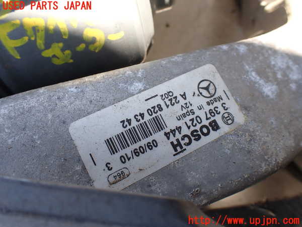1UPJ-9231216770]ベンツ S ハイブリッド W221(221095)フロントワイパーモーター 中古_5