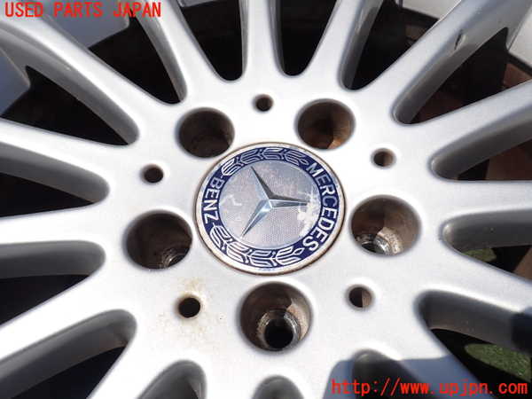 1UPJ-9231219043]ベンツ S ハイブリッド W221(221095)タイヤ　ホイール　1本③ 255/45R18 中古_2