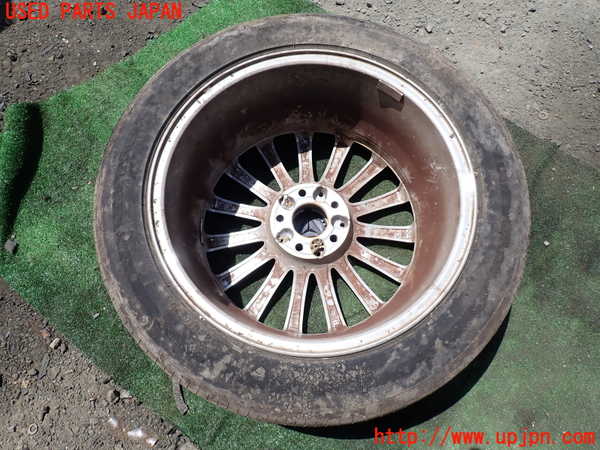 1UPJ-9231219043]ベンツ S ハイブリッド W221(221095)タイヤ　ホイール　1本③ 255/45R18 中古_3