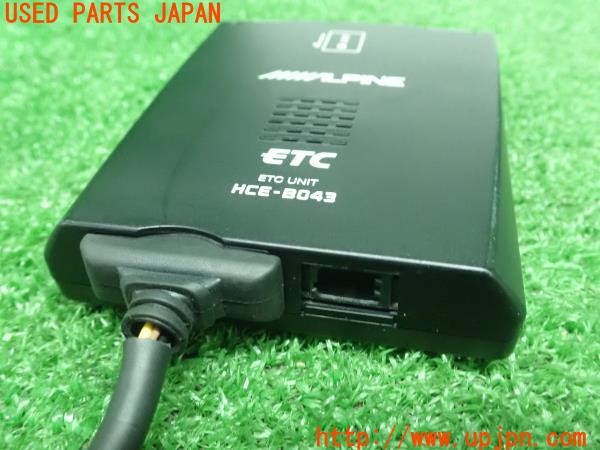 3UPJ=9231220503]ベンツ V350 アンビエンテ(639350 W639)ALPINE アルパイン HCE-B043 ETC車載器 中古_3