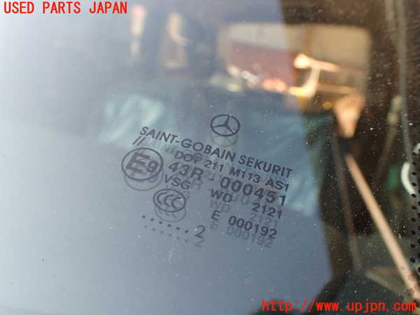 1UPJ-9231221195]ベンツ V350 W639(639350)フロントガラス 中古 SAINT-GOBAIN SEKURIT M113 43R-000451_3
