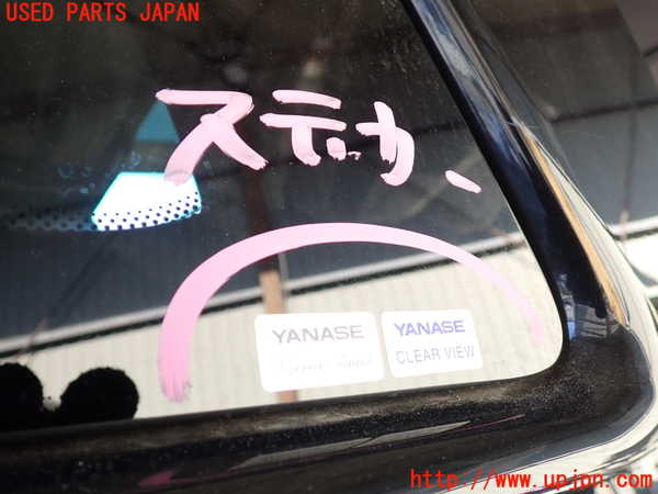 1UPJ-9231221382]ベンツ V350 W639(639350)左クォーターガラス 中古_2