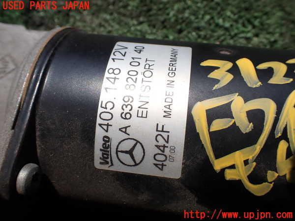1UPJ-9231226770]ベンツ V350 W639(639350)フロントワイパーモーター 中古_2