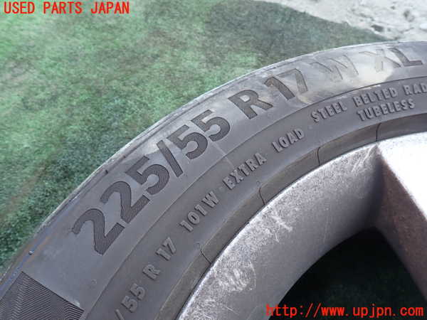 1UPJ-9231229039]ベンツ V350 W639(639350)タイヤ　ホイール　1本④ 225/55R17 中古_2