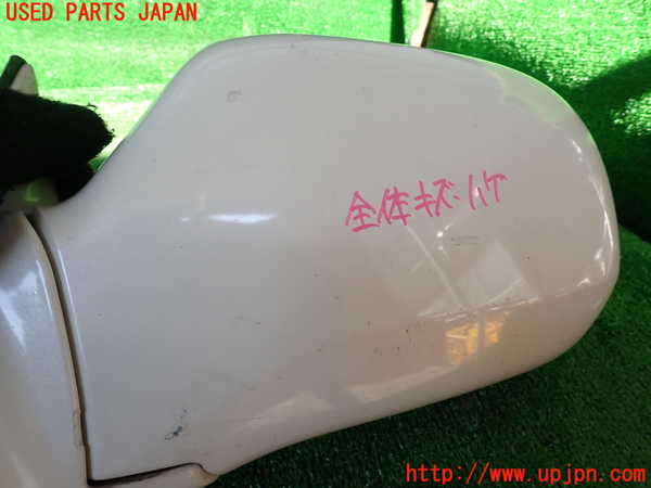1UPJ-9231231212]ハイエースワゴン100系(KZH100G)左ドアミラー 中古_2