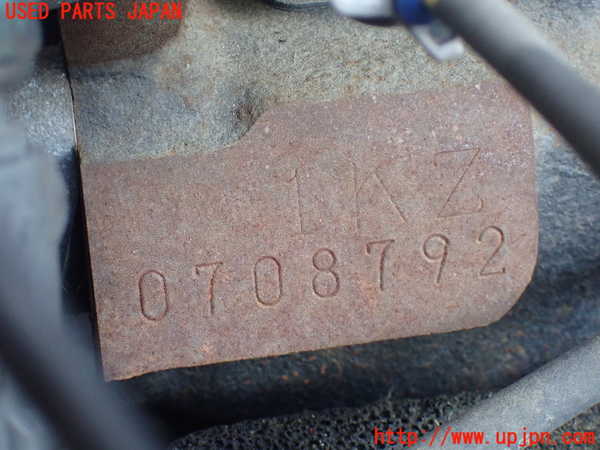 1UPJ-9231232010]ハイエースワゴン100系(KZH100G)エンジン 1KZ-TE 中古_4