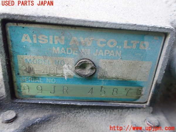 1UPJ-9231233010]ハイエースワゴン100系(KZH100G)ミッション AT 1KZ-TE 中古_3