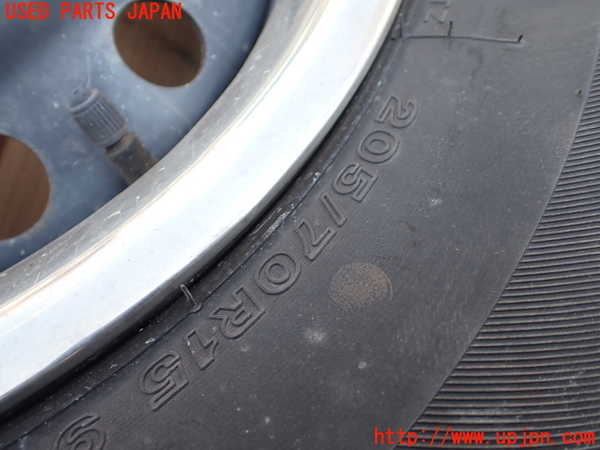 1UPJ-9231239026]ハイエースワゴン100系(KZH100G)タイヤ　ホイール　1本① 205/70R15 中古_2