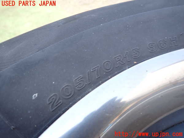 1UPJ-9231239029]ハイエースワゴン100系(KZH100G)タイヤ　ホイール　1本④ 205/70R15 中古_2