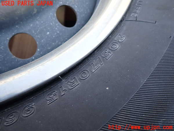 1UPJ-9231239027]ハイエースワゴン100系(KZH100G)タイヤ　ホイール　1本② 205/70R15 中古_2