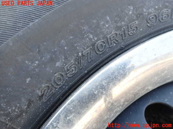 1UPJ-9231239028]ハイエースワゴン100系(KZH100G)タイヤ　ホイール　1本③ 205/70R15 中古_2