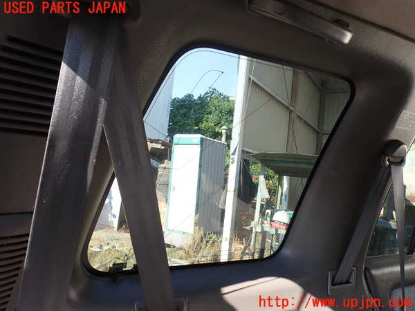 1UPJ-9231241382]ビッグホーン(UBS73GW)左クォーターガラス M2L4 中古_2